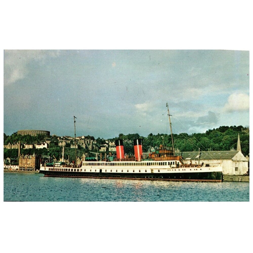 Postcard Chrome era RMS Kings George high pressure turbine ship built 1926